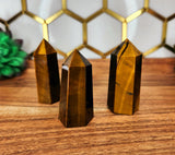 Golden Tigers Eye Obelisk Tower