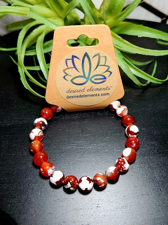 China Red Agate Bracelet