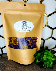 Blue Lotus Flowers Organic-1oz