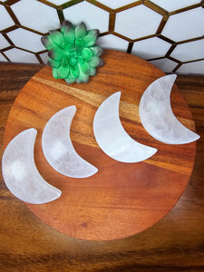 Selenite Moon Charging Slab