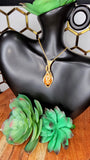 Orange Aventurine Pendant