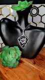 Black Window Druzy Agate Geode 9