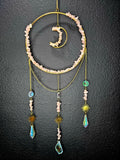 Gemstone Moon Suncatchers