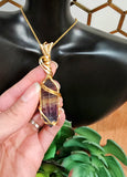 Rainbow Fluorite Pendant 10