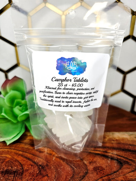 100% Campor Tablets 25 ct.