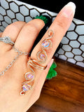 Sacred "4" Flow Coil Rings