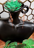 Dreamweaver Copper Earrings