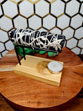 Wooden Sage & Incense Burner