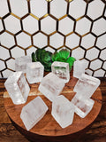 Clear Calcite Cubes