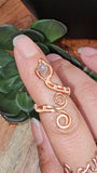 Labradorite Snake Ring 2