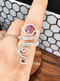 Snake "Eyes" Rings - Silver
