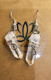 Clear Quartz Earrings