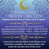 Moon Circle - New Moon July 14th & Full Moon July 29th 2026