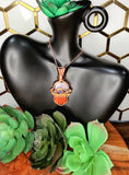 Chakra Hamsa Pendant