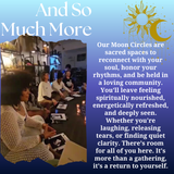 Moon Circle - New Moon June 14th & Full Moon June 28th 2026