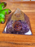 Orgone Energy Pyramid Amethyst(55-60mm)