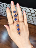 Sacred "6"  Flow Coil Rings