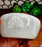 Selenite Bowl Charging Dish 3.5-4 inch