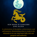 Moon Circle - New Moon June 14th & Full Moon June 28th 2026