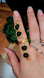 Sacred "4" Flow Coil Rings - Pure Copper