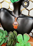 Chakra Hamsa Pendant