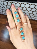 Sacred "6"  Flow Coil Rings