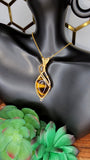Golden Tigers Eye Pendant 16