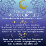 Moon Circle - New Moon June 14th & Full Moon June 28th 2026