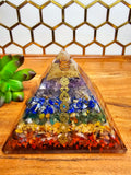 Orgone Energy Pyramid 7 Chakra (approx. 90mm)