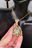 Pyrite Pendant 13