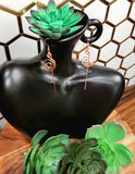Dreamweaver Copper Earrings