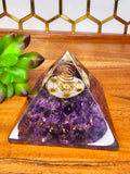 Orgone Energy Pyramid Amethyst(55-60mm)