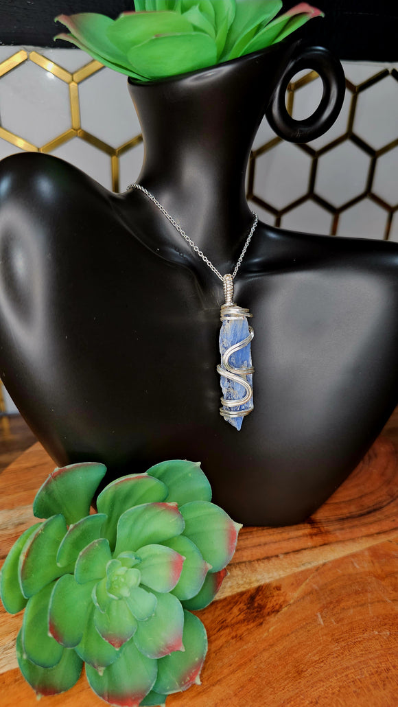 Blue Kyanite Pendant 25