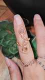 Labradorite Snake Ring 2