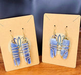 Blue Kyanite Earrings (variety)