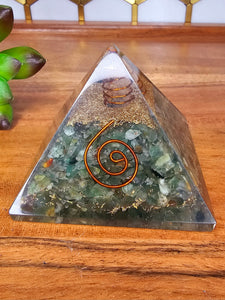 Orgone Energy Pyramid Green Aventurine (55-60mm)