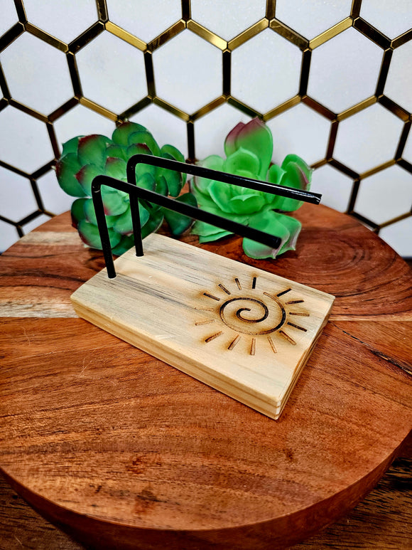 Wooden Sage & Incense Burner