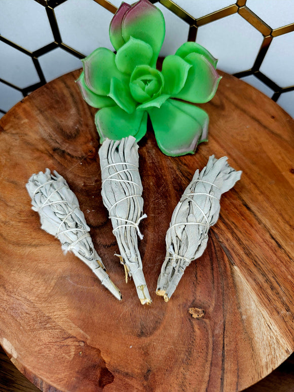Mini White Sage Torch Smudge Stick