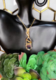 Rainbow Fluorite Pendant 10
