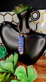 Pure Copper Wire Wrapped Large Crystal Pendants