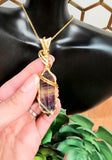 Rainbow Fluorite Pendant 10