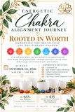 The Energetic Chakra Alignment Journey, October 18, 2026