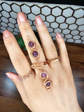 Sacred "4" Flow Coil Rings