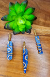 Blue Kyanite Gold Pendants