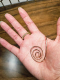 Copper Palm Rings