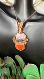 Chakra Hamsa Pendant