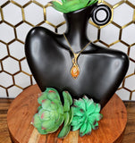 Orange Aventurine Pendant