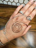 Copper Palm Rings