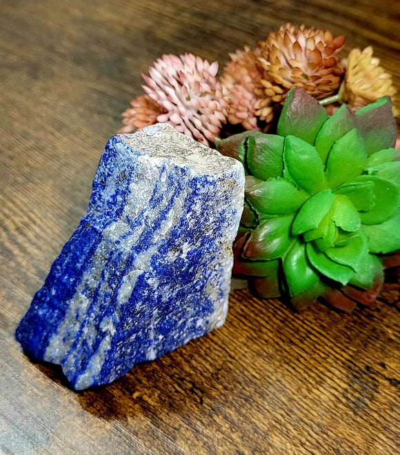 Small Rough Lapis Lazuli Chunks, 2