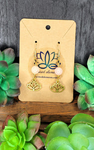 Lotus Earrings - Gold (variety)